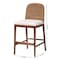 Bali & Pari Nadim Modern Bohemian Natural Seagrass and Acacia Wood 2-Piece Counter Stool Set, PR 242-2PC-13488-ZORO - alternate 5